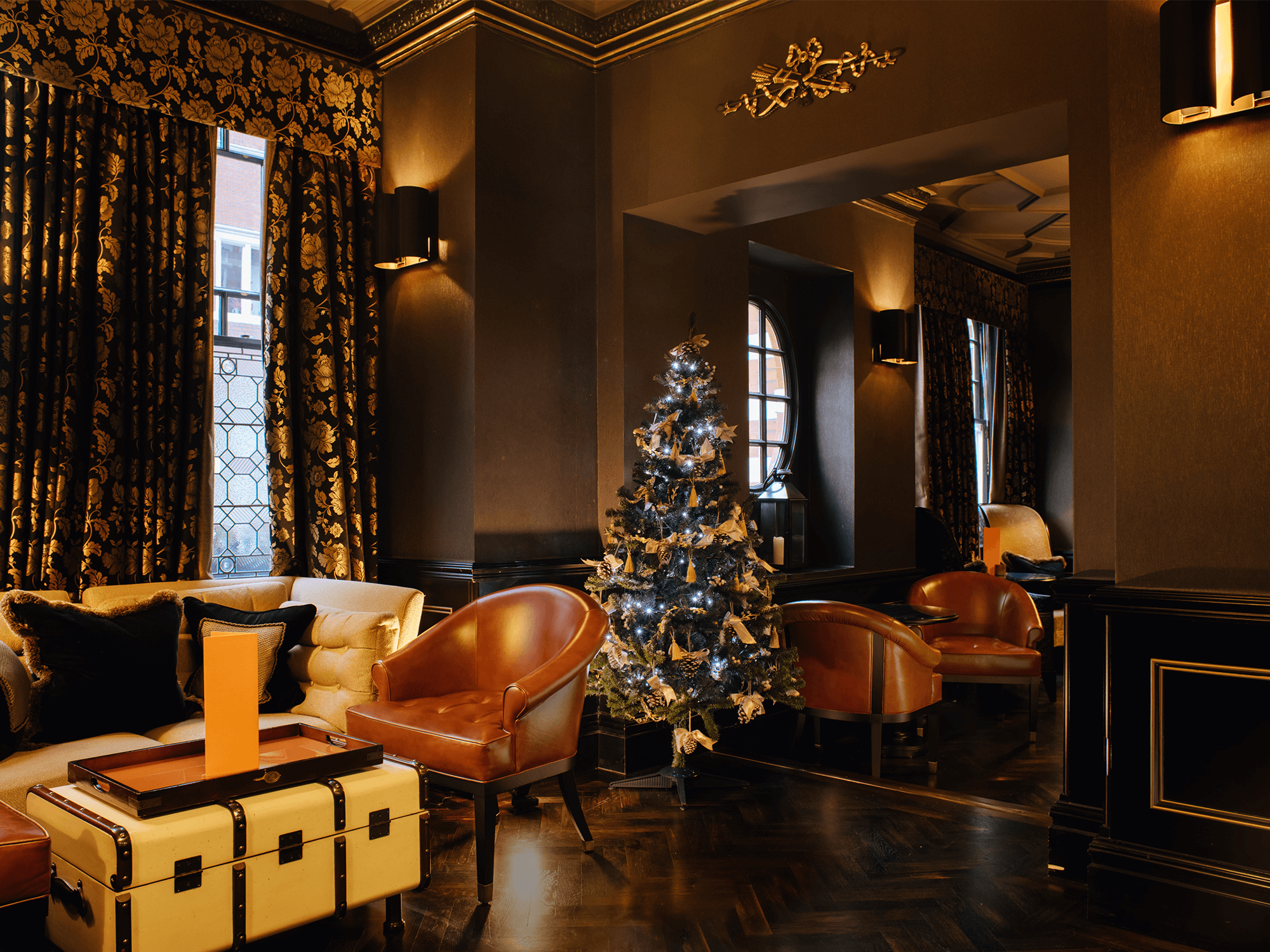 Christmas at the Chelsea Bar at 11 Cadogan Gardens