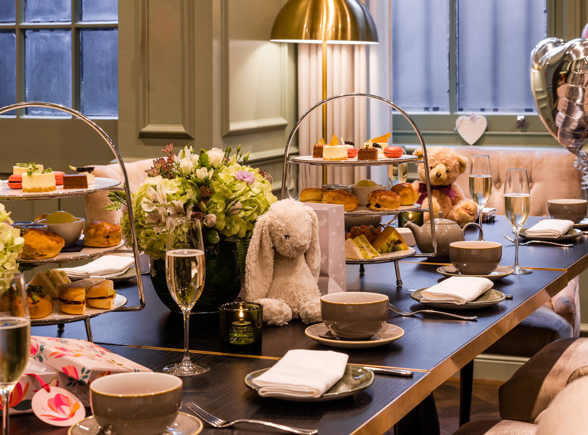 Private dining afternoon tea at 11 Cadogan Gardens